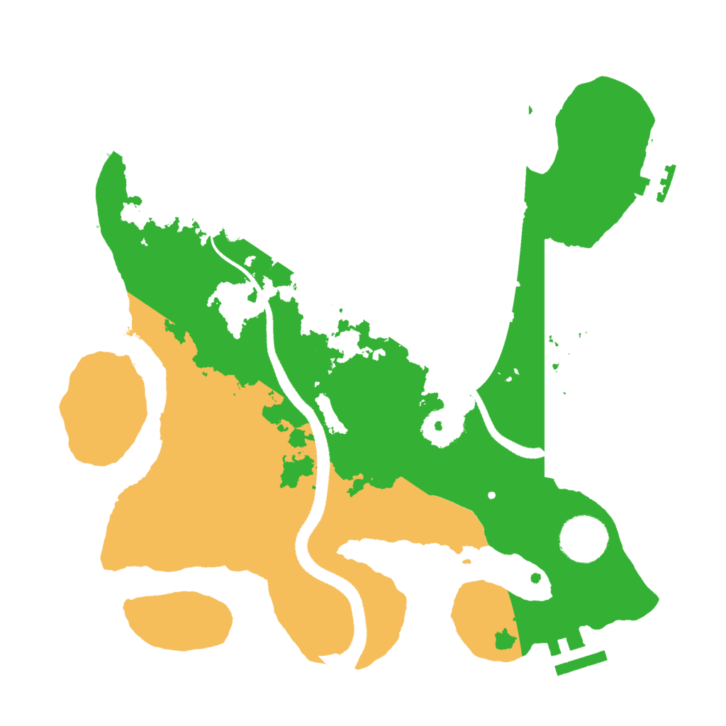 Biome Rust Map: Procedural Map, Size: 2800, Seed: 4758