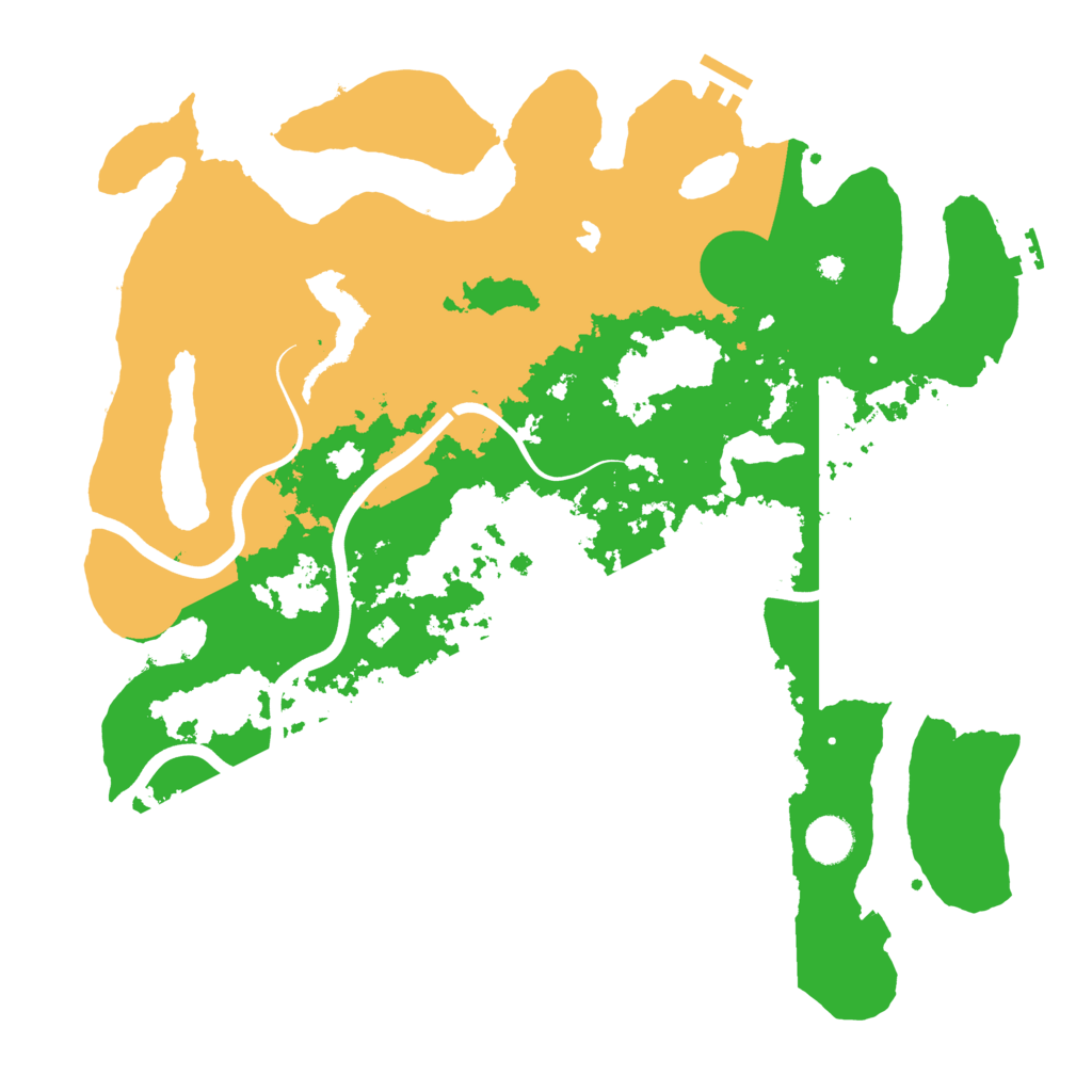 Biome Rust Map: Procedural Map, Size: 4000, Seed: 2138675309
