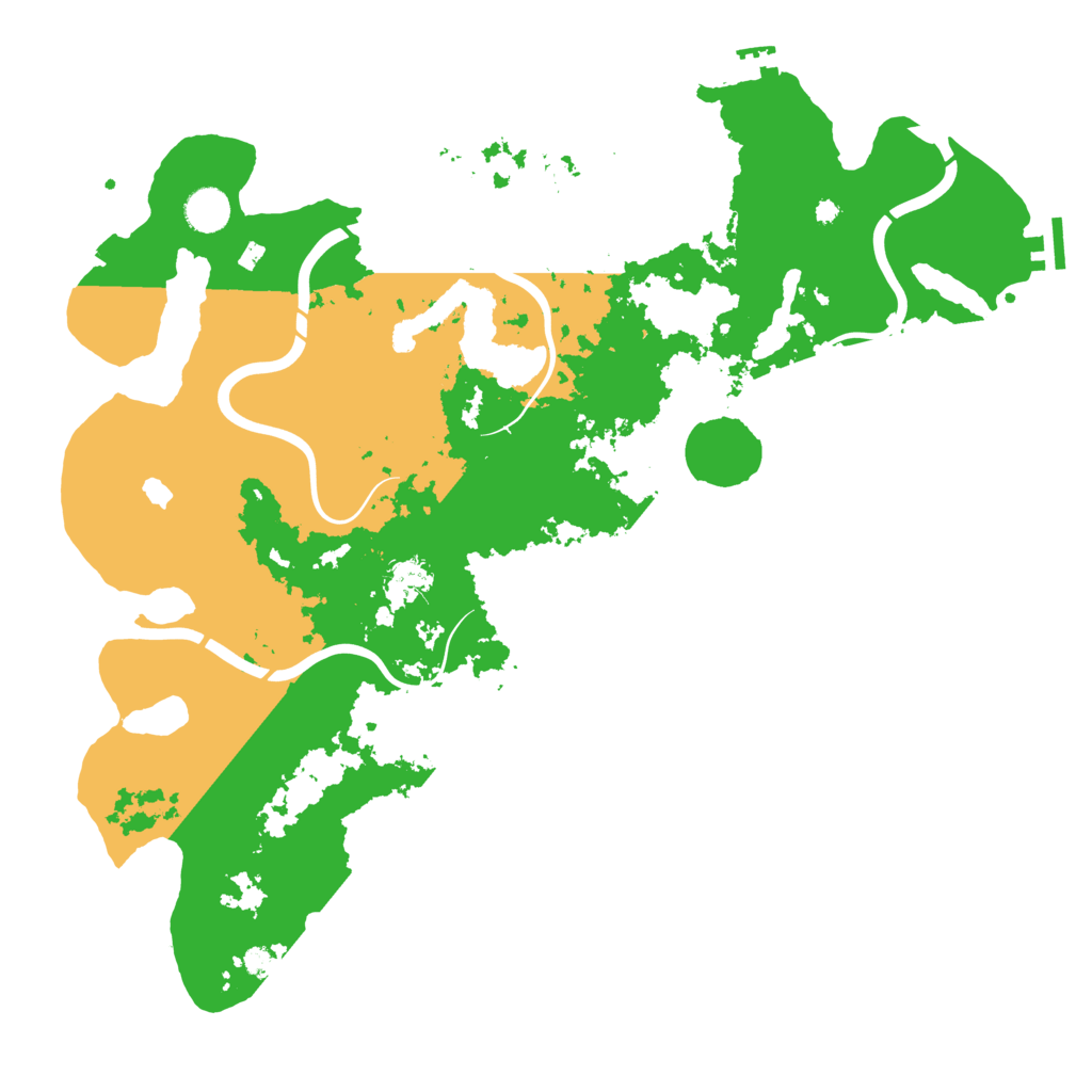 Biome Rust Map: Procedural Map, Size: 4250, Seed: 2135927858