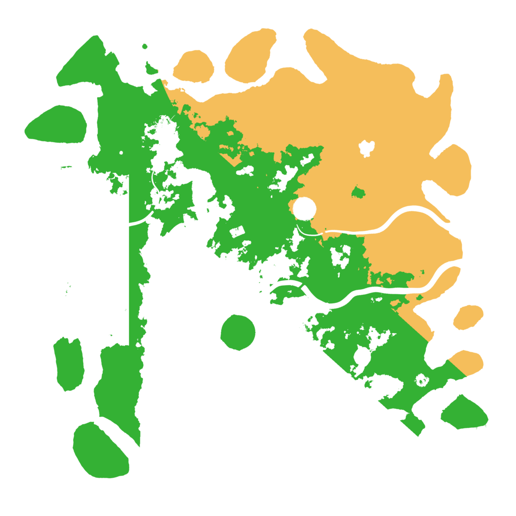 Biome Rust Map: Procedural Map, Size: 4000, Seed: 305174827