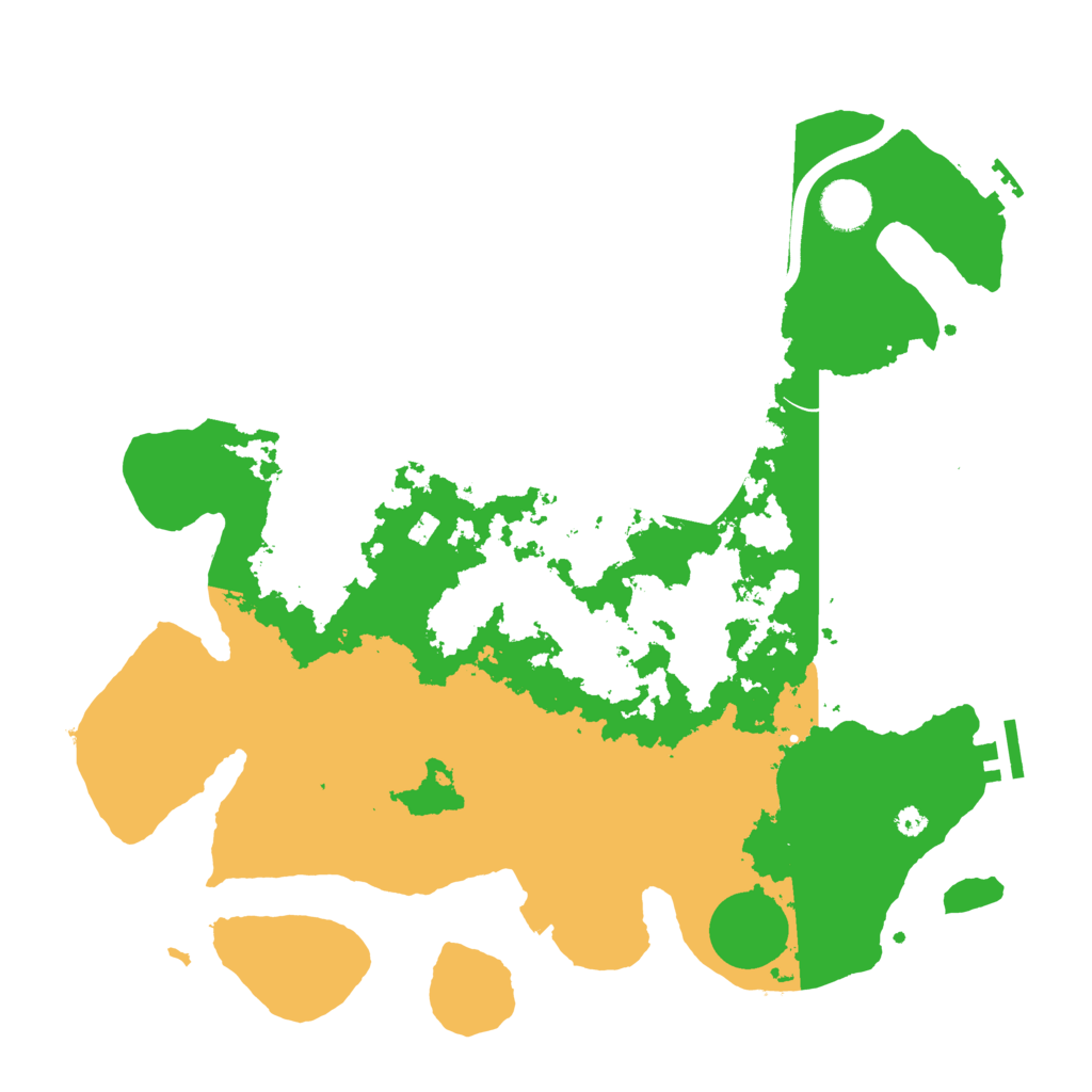 Biome Rust Map: Procedural Map, Size: 3750, Seed: 205292624