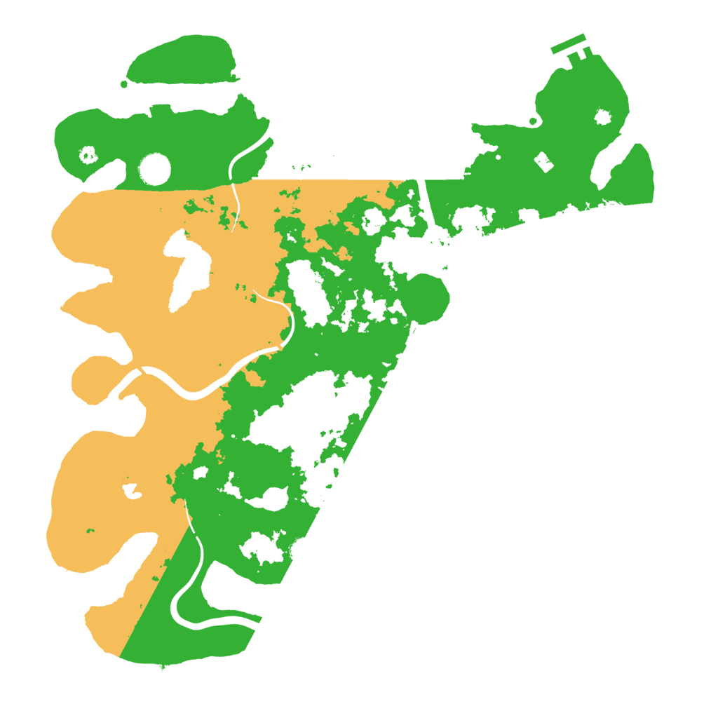Biome Rust Map: Procedural Map, Size: 4000, Seed: 98759875