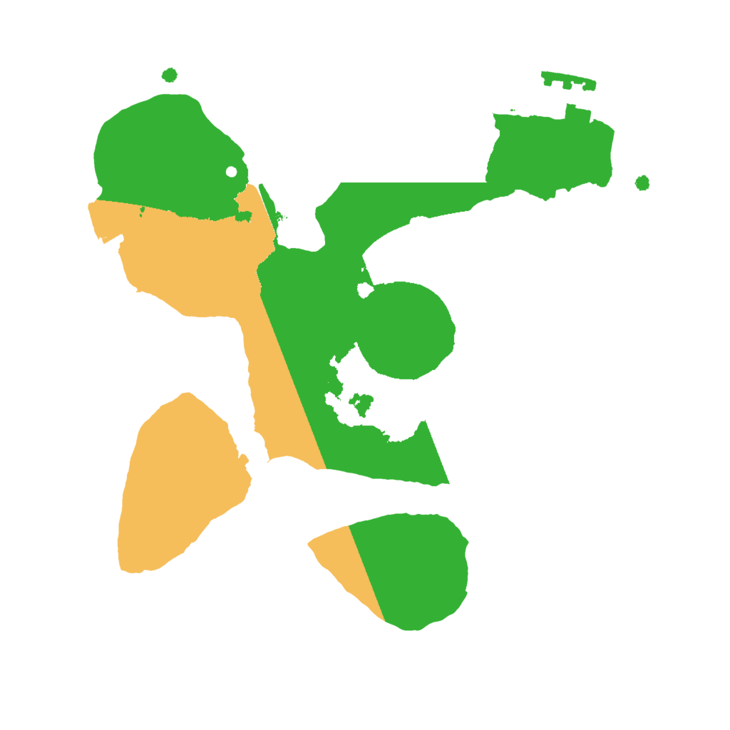 Biome Rust Map: Procedural Map, Size: 2000, Seed: 1442430214