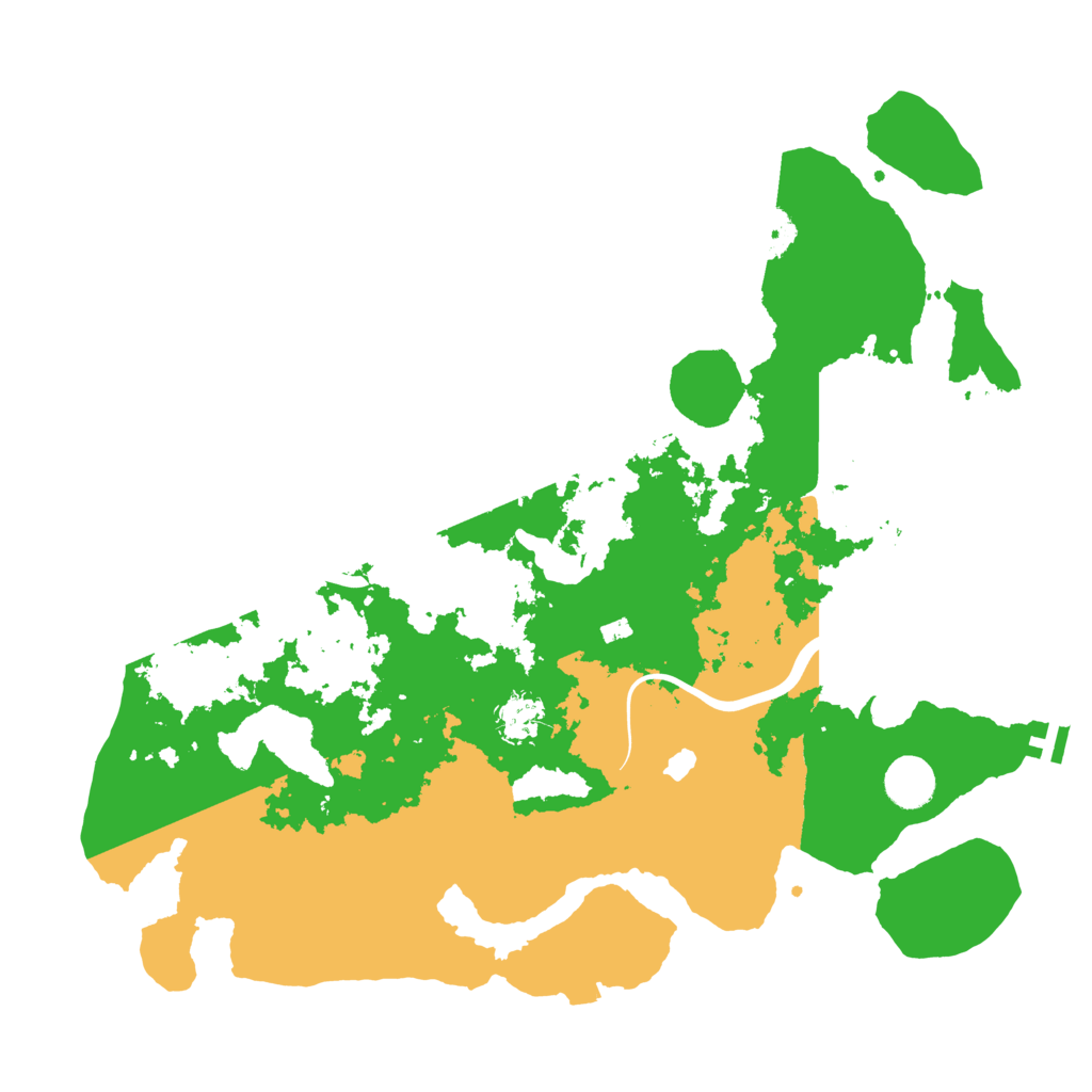 Biome Rust Map: Procedural Map, Size: 4000, Seed: 834330370