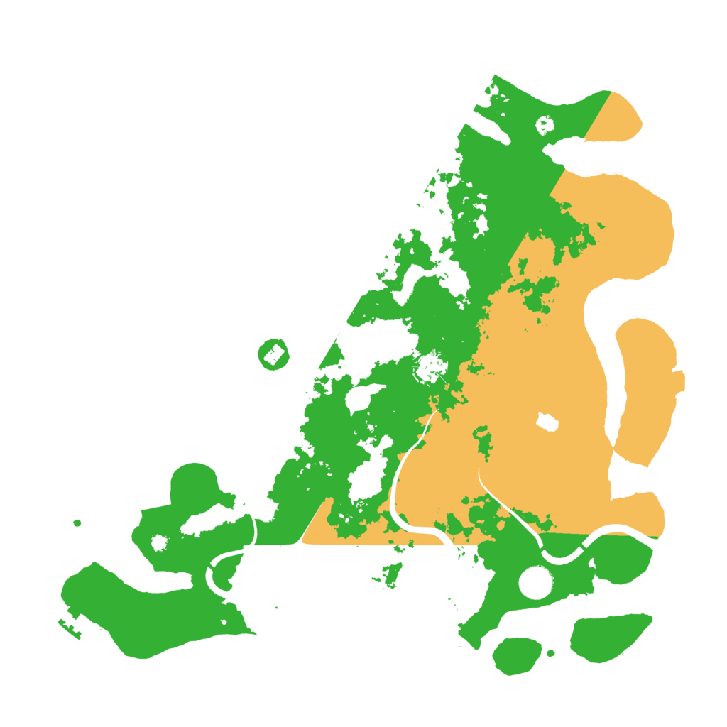 Biome Rust Map: Procedural Map, Size: 4000, Seed: 1285883048