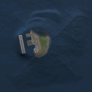 Thumbnail Rust Map: Procedural Map, Size: 1000, Seed: 231612, 2 Monuments