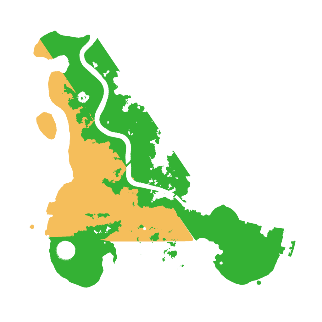 Biome Rust Map: Procedural Map, Size: 3000, Seed: 2053008387