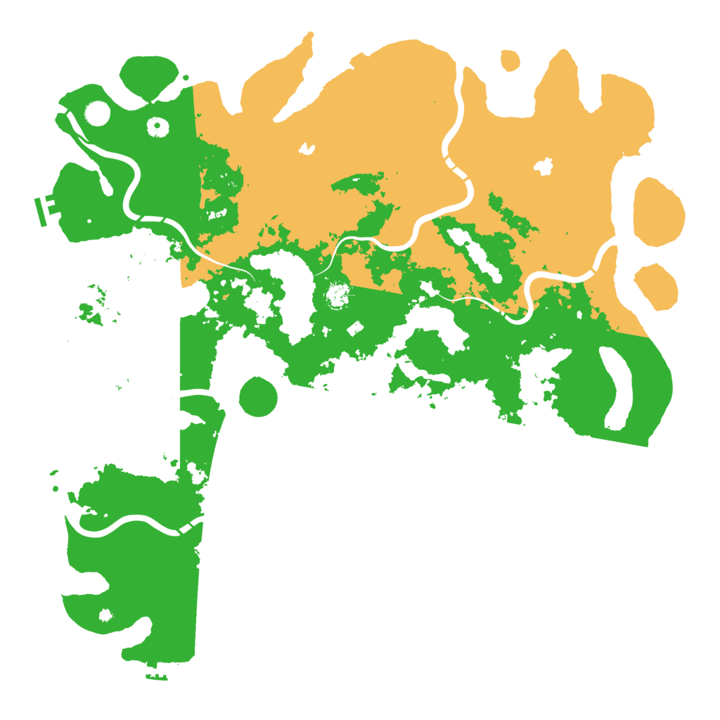 Biome Rust Map: Procedural Map, Size: 5000, Seed: 7979
