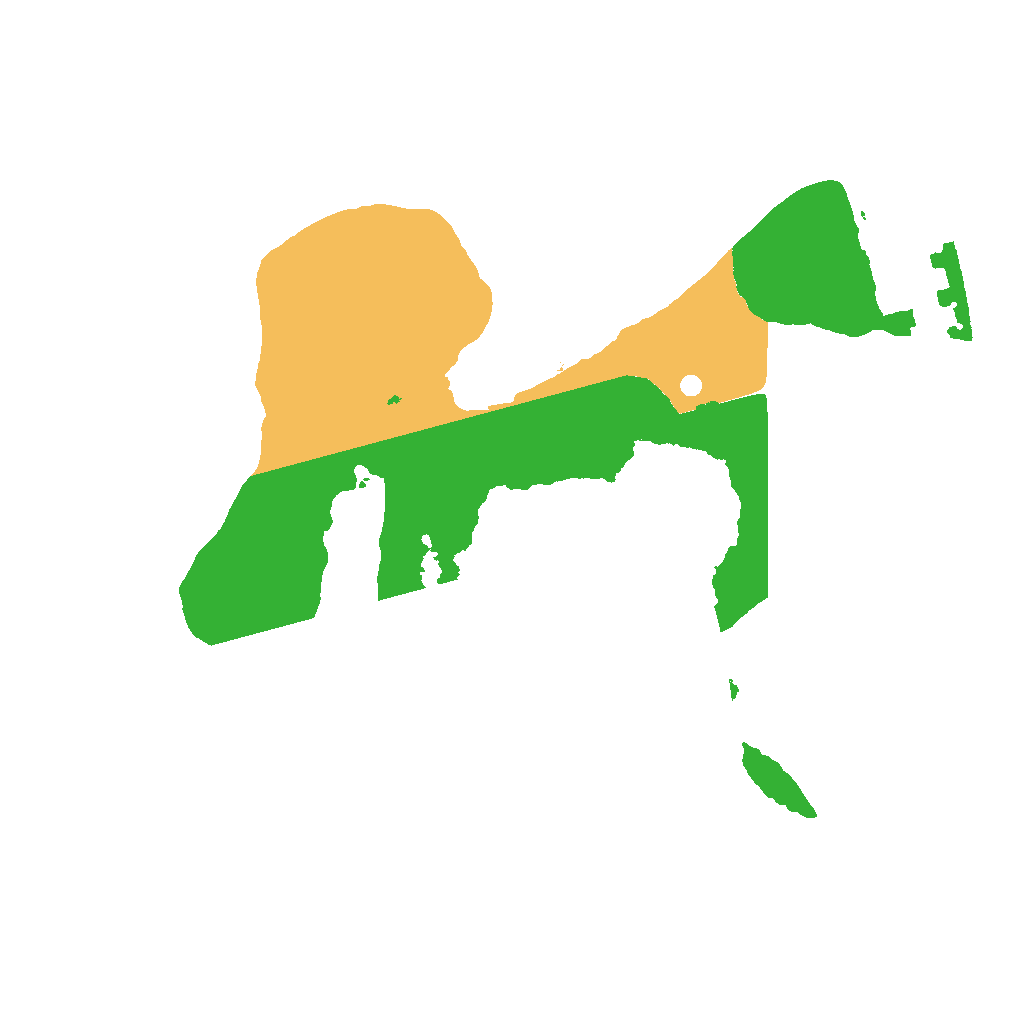 Biome Rust Map: Procedural Map, Size: 1450, Seed: 1921431773