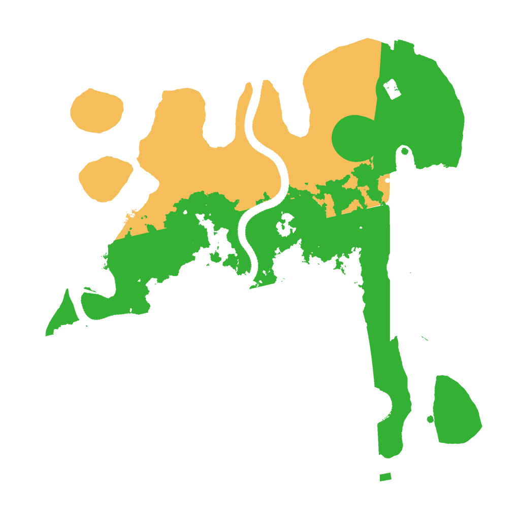 Biome Rust Map: Procedural Map, Size: 3000, Seed: 257203627