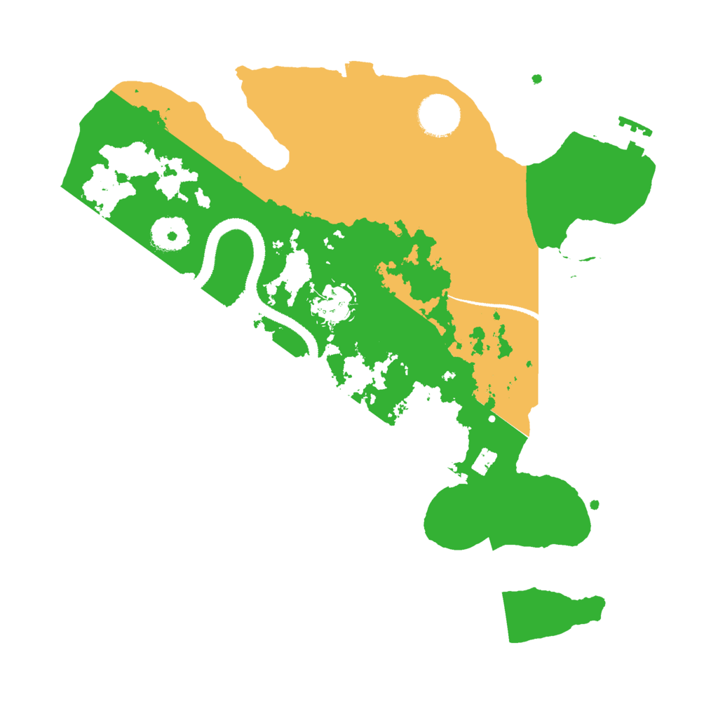 Biome Rust Map: Procedural Map, Size: 3000, Seed: 422146394