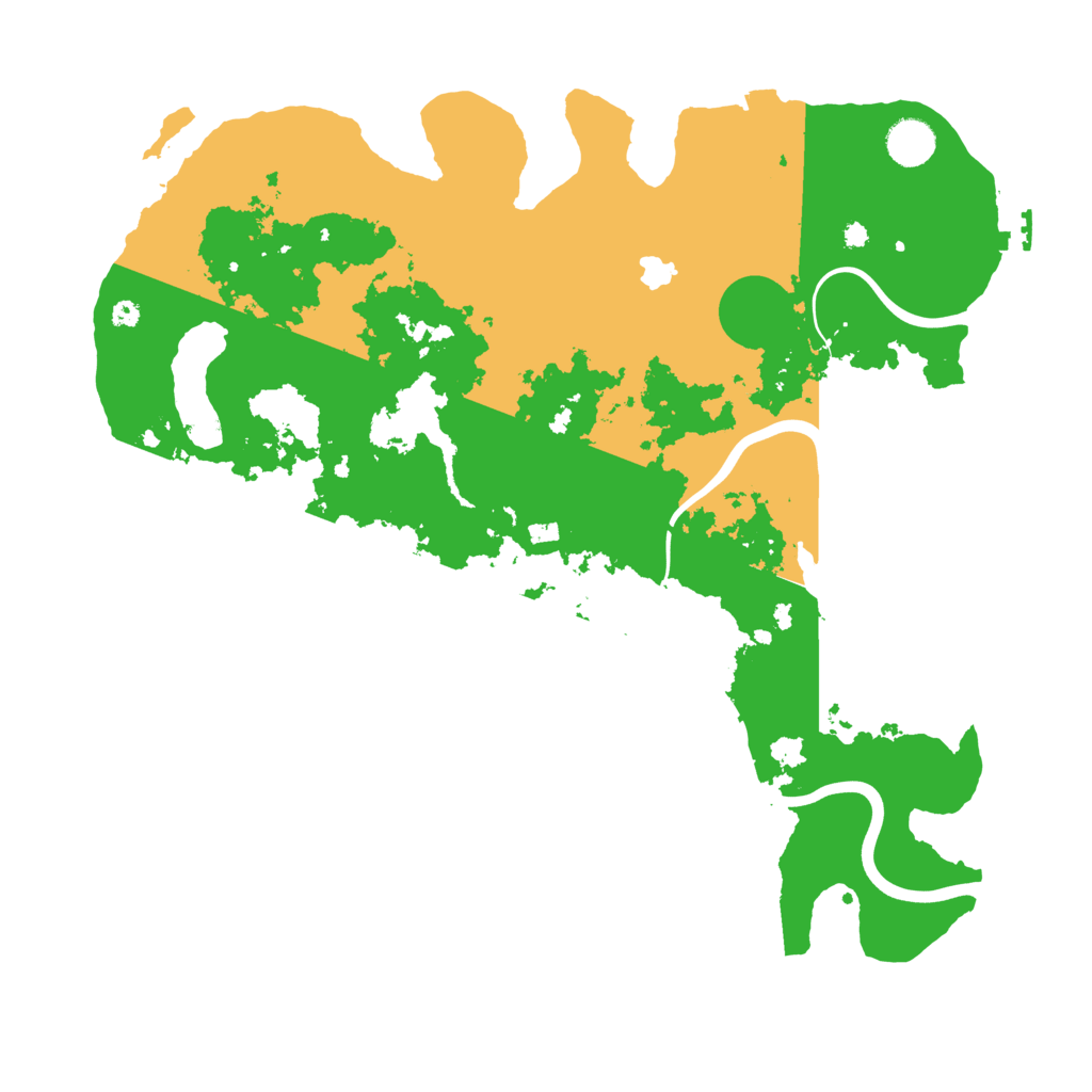 Biome Rust Map: Procedural Map, Size: 4000, Seed: 869090433