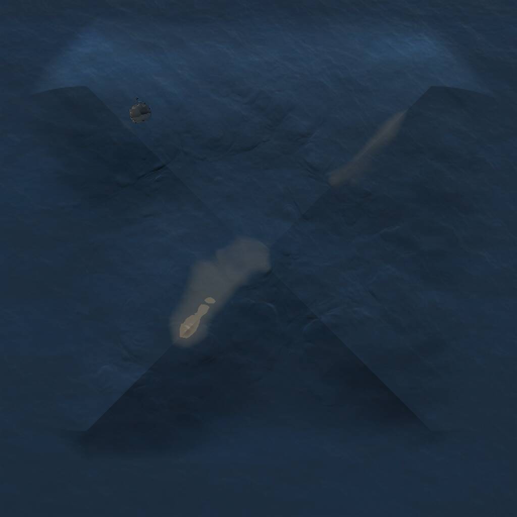 Rust Map: Procedural Map, Size: 1000, Seed: 12145, 1 Monuments
