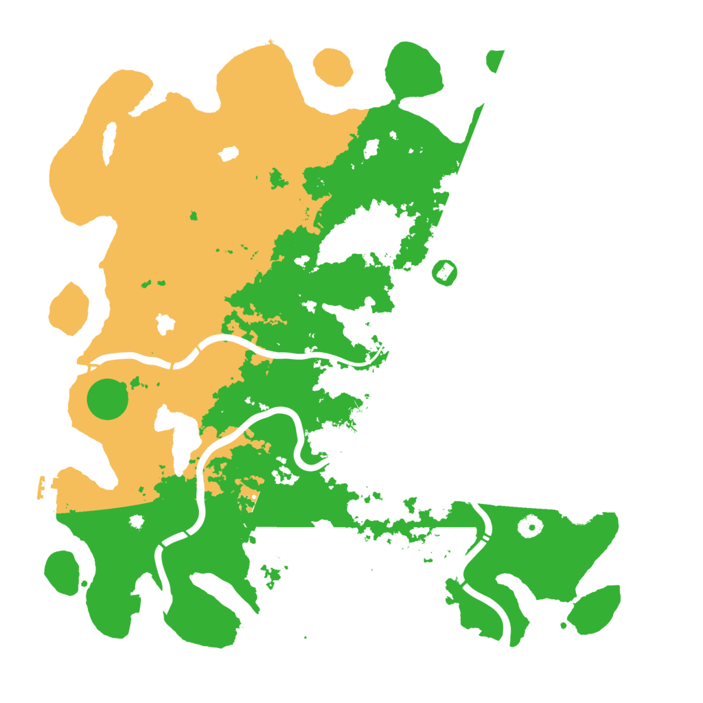 Biome Rust Map: Procedural Map, Size: 4500, Seed: 236375194