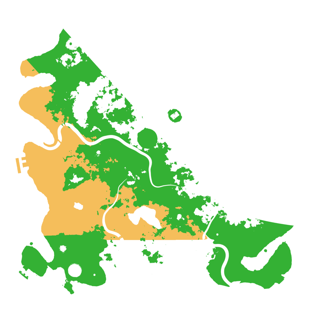 Biome Rust Map: Procedural Map, Size: 4250, Seed: 1914373686