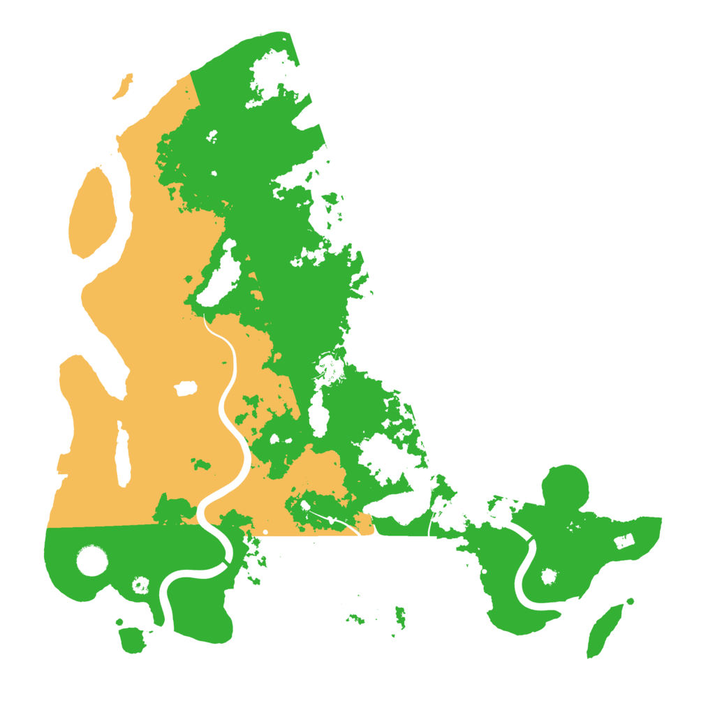 Biome Rust Map: Procedural Map, Size: 4096, Seed: 1175352873