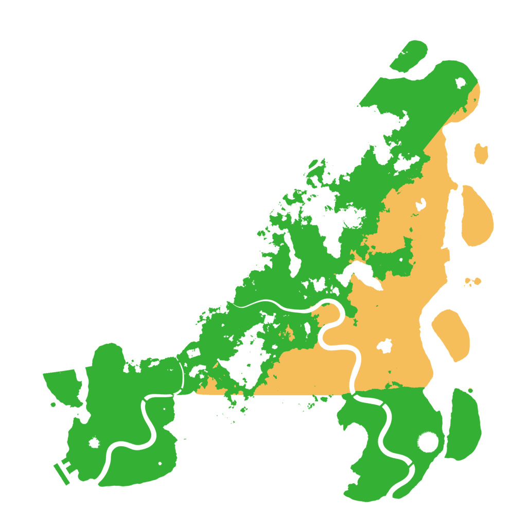 Biome Rust Map: Procedural Map, Size: 4500, Seed: 550738682