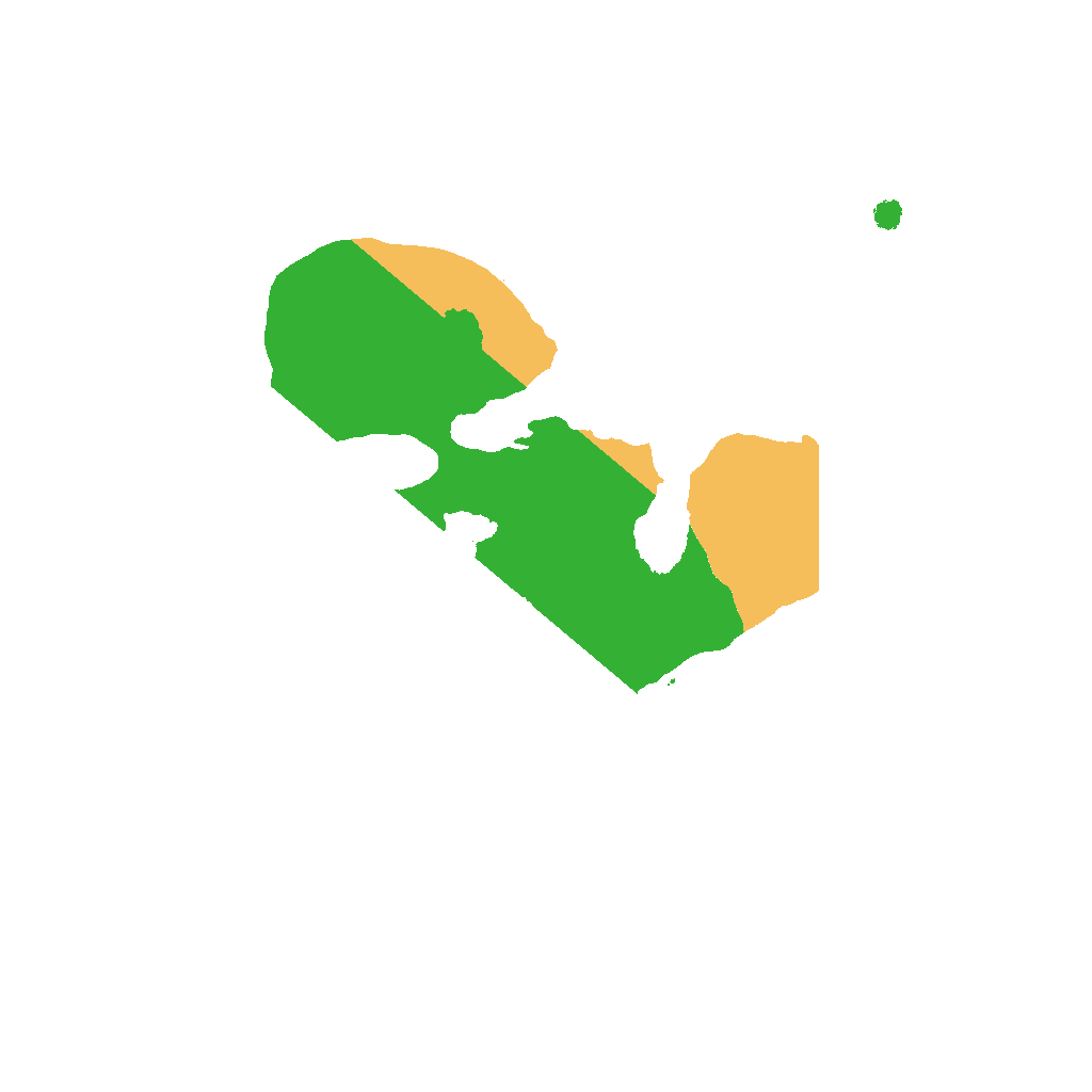 Biome Rust Map: Procedural Map, Size: 1500, Seed: 3312