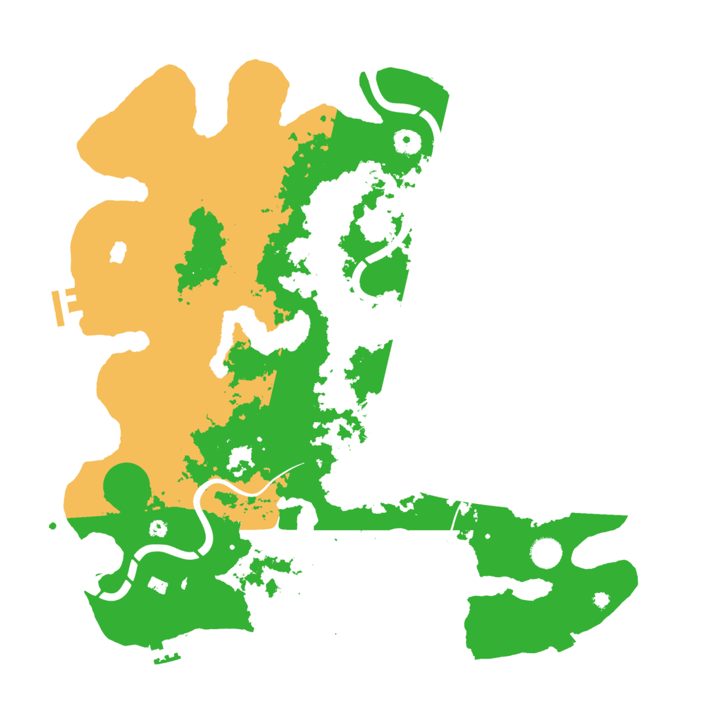 Biome Rust Map: Procedural Map, Size: 4000, Seed: 917651220