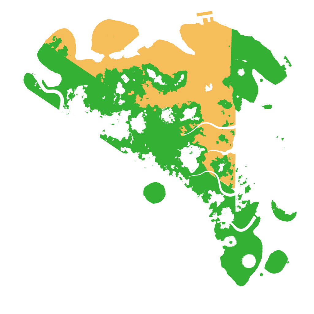 Biome Rust Map: Procedural Map, Size: 4000, Seed: 482935