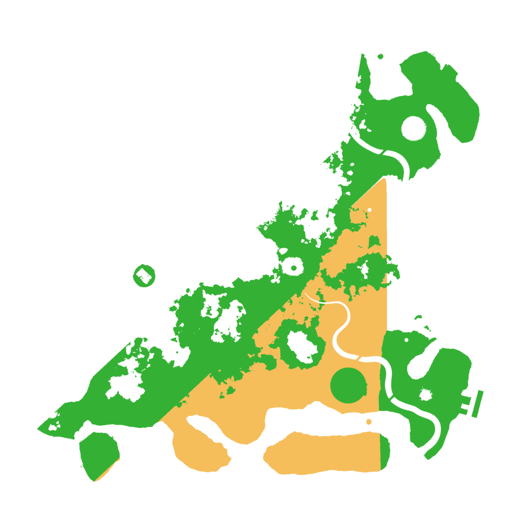Biome Rust Map: Procedural Map, Size: 3800, Seed: 4547