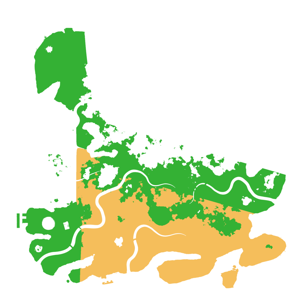 Biome Rust Map: Procedural Map, Size: 4250, Seed: 1149911850