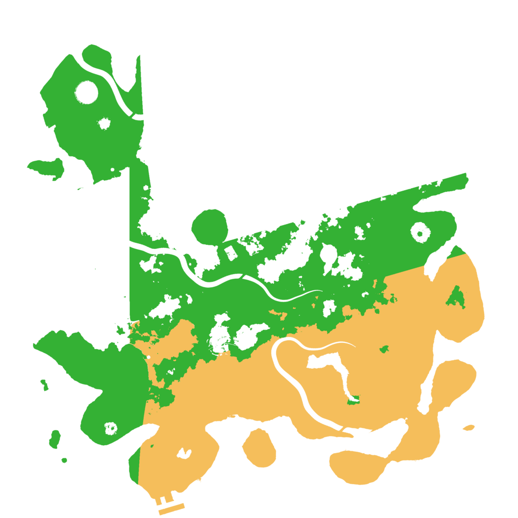 Biome Rust Map: Procedural Map, Size: 4000, Seed: 1883336020