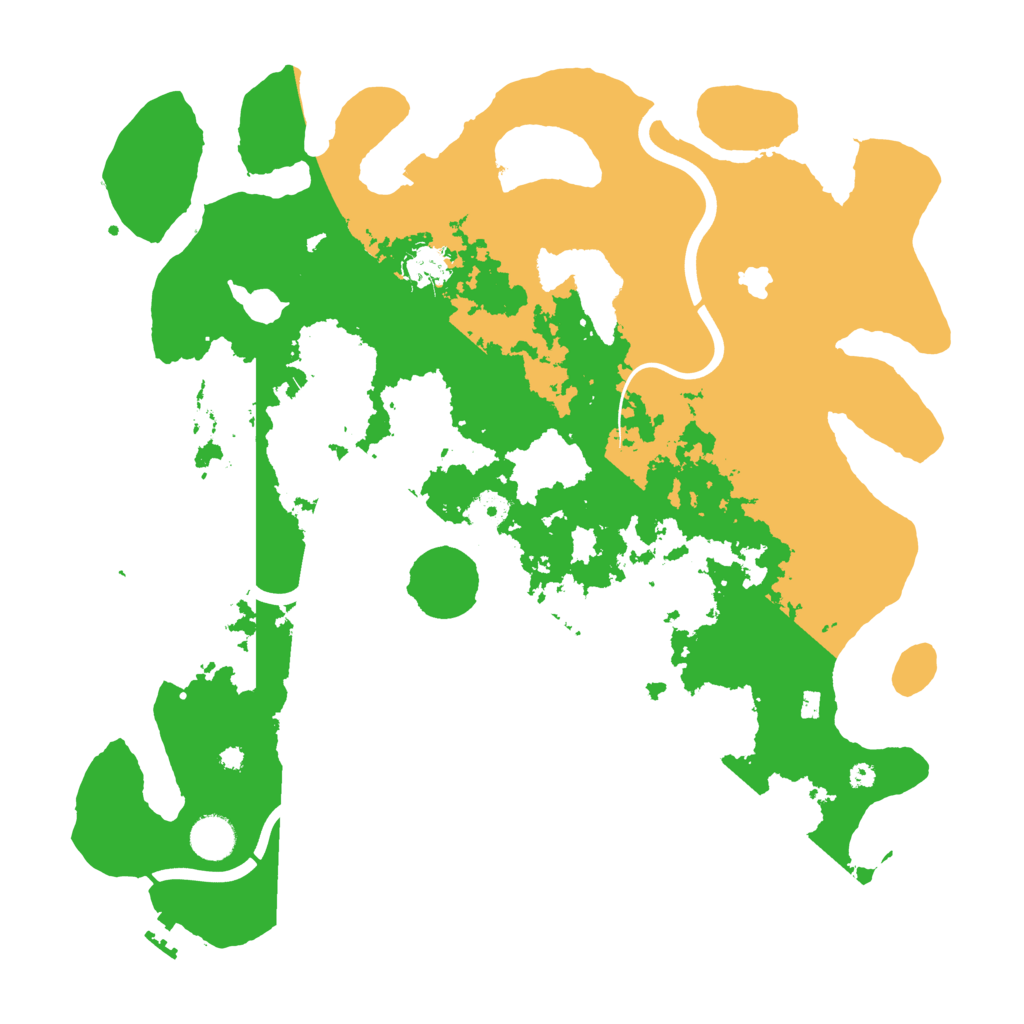 Biome Rust Map: Procedural Map, Size: 4000, Seed: 1045429126