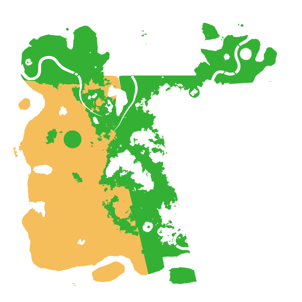 Biome Rust Map: Procedural Map, Size: 4500, Seed: 878636146