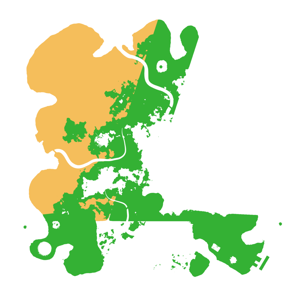 Biome Rust Map: Procedural Map, Size: 3800, Seed: 1852295826