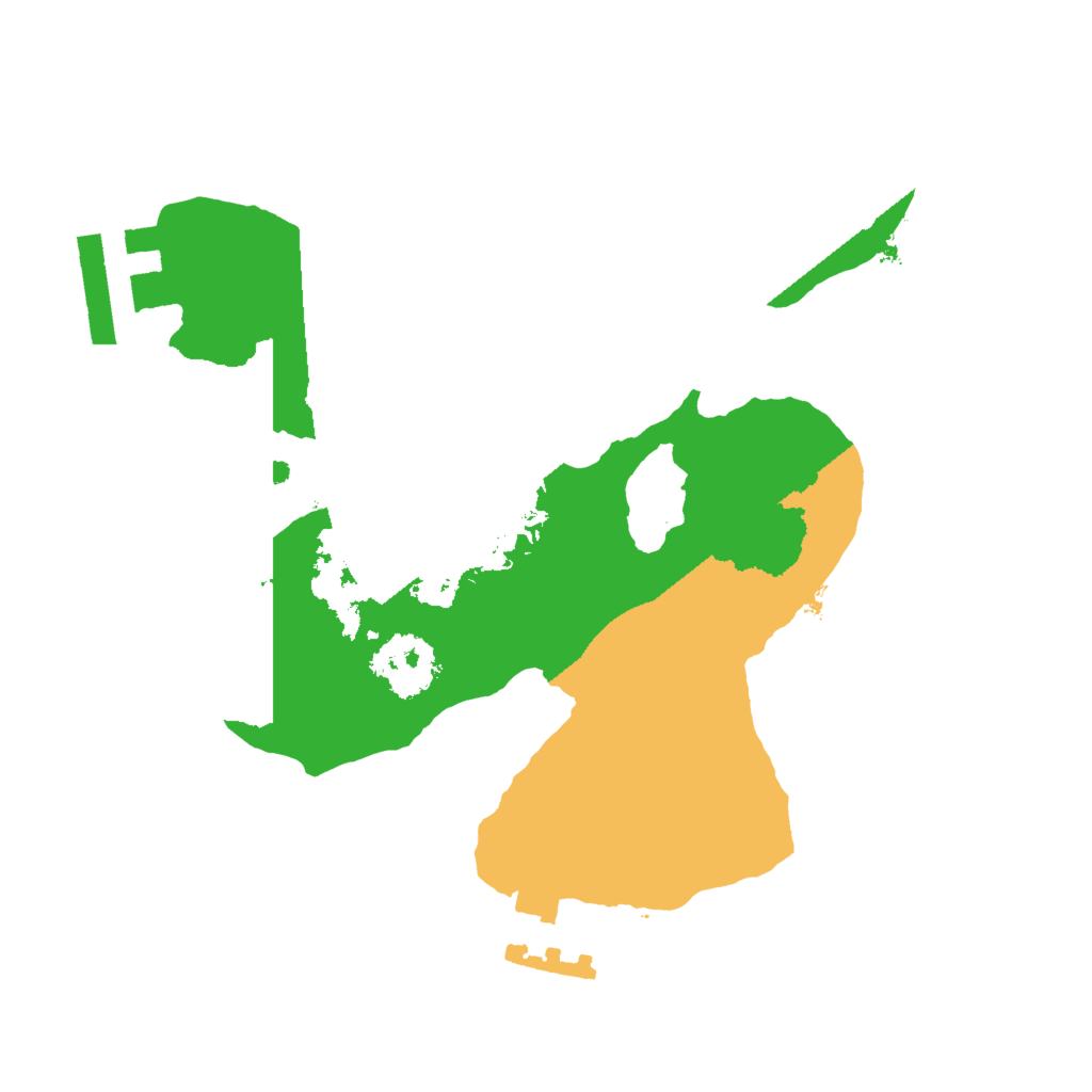 Biome Rust Map: Procedural Map, Size: 1800, Seed: 2332