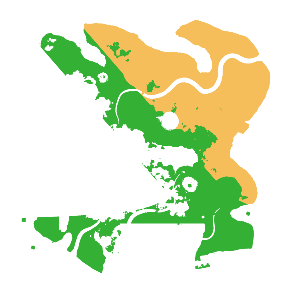 Biome Rust Map: Procedural Map, Size: 3000, Seed: 475463