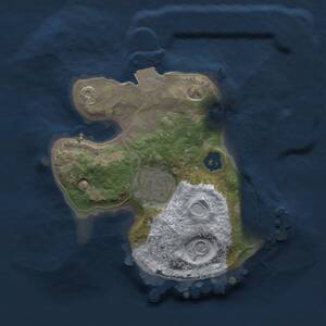 Thumbnail Rust Map: Procedural Map, Size: 1750, Seed: 1965219679, 4 Monuments