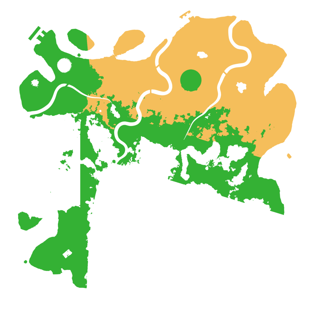 Biome Rust Map: Procedural Map, Size: 4000, Seed: 834884428