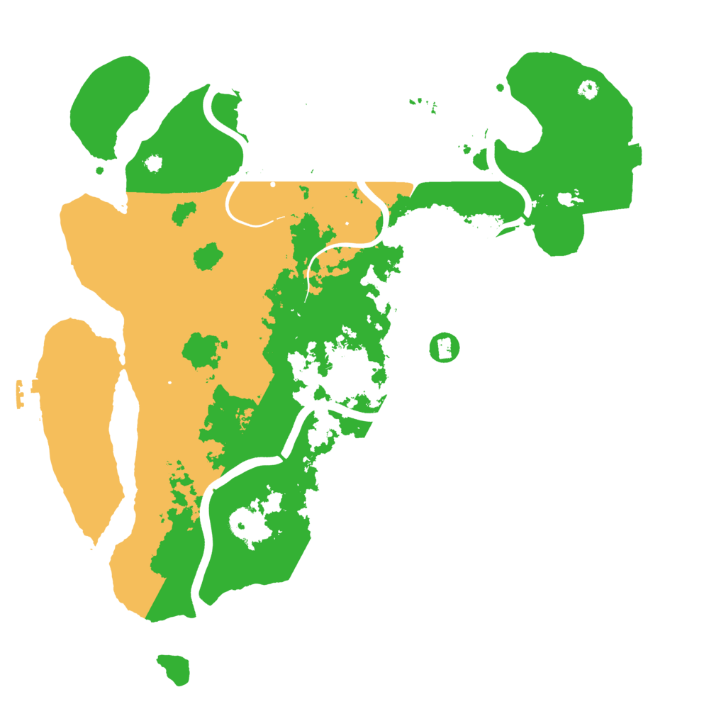 Biome Rust Map: Procedural Map, Size: 3850, Seed: 476345344