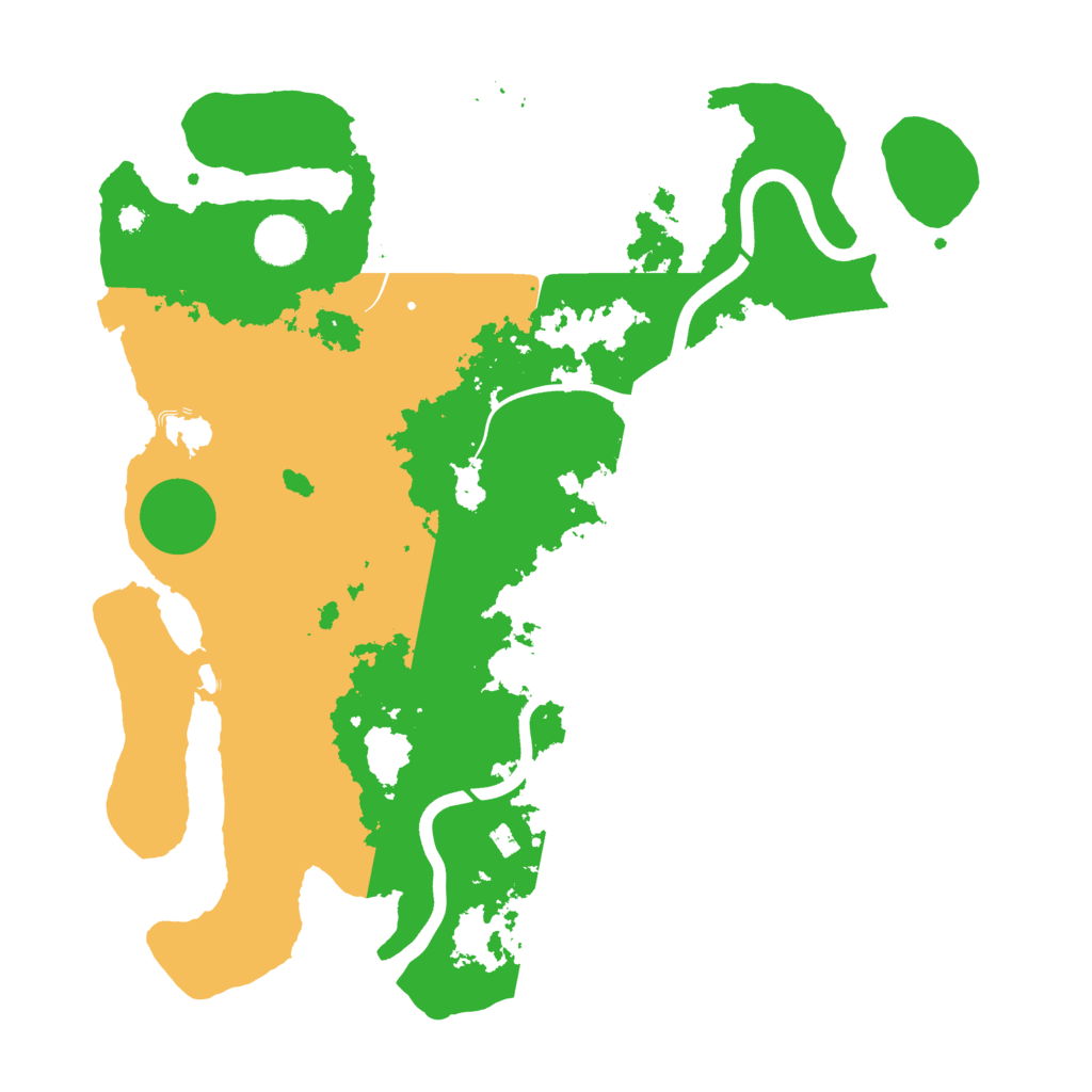 Biome Rust Map: Procedural Map, Size: 3800, Seed: 636345975