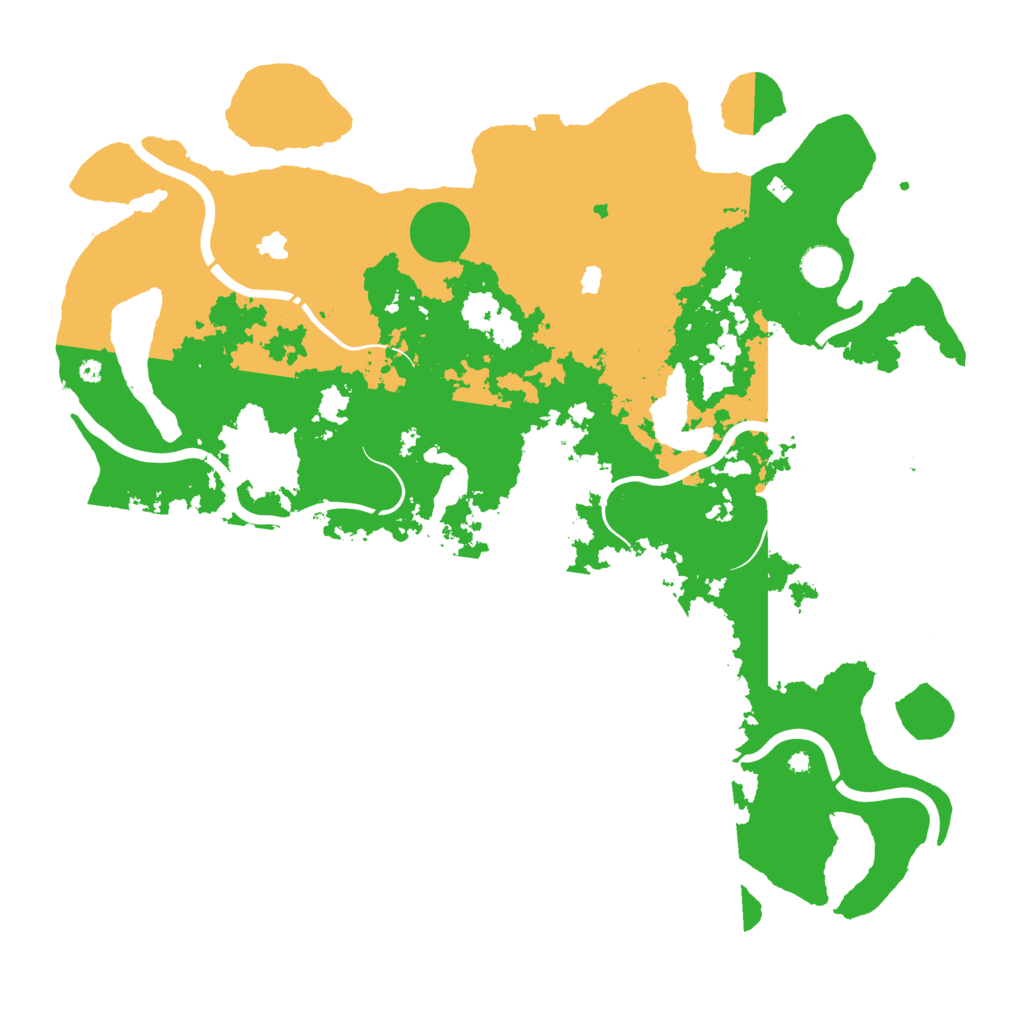 Biome Rust Map: Procedural Map, Size: 4500, Seed: 2111861699