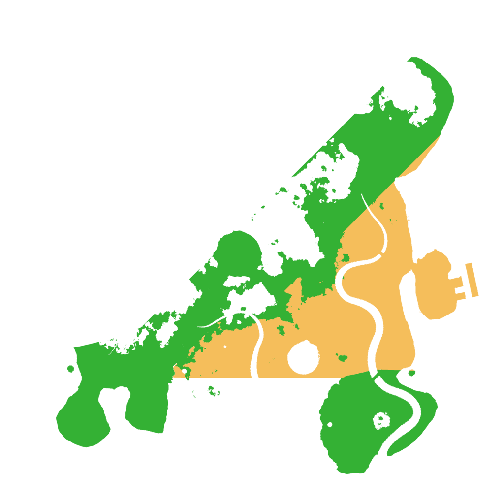Biome Rust Map: Procedural Map, Size: 3000, Seed: 2083745225