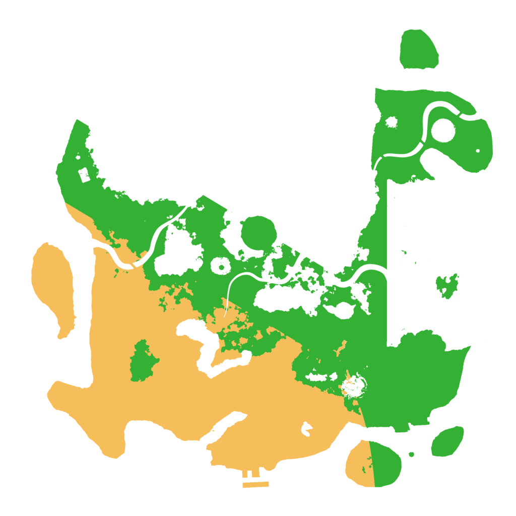 Biome Rust Map: Procedural Map, Size: 4000, Seed: 746896348