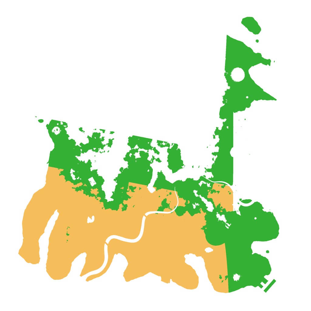 Biome Rust Map: Procedural Map, Size: 4000, Seed: 369596590