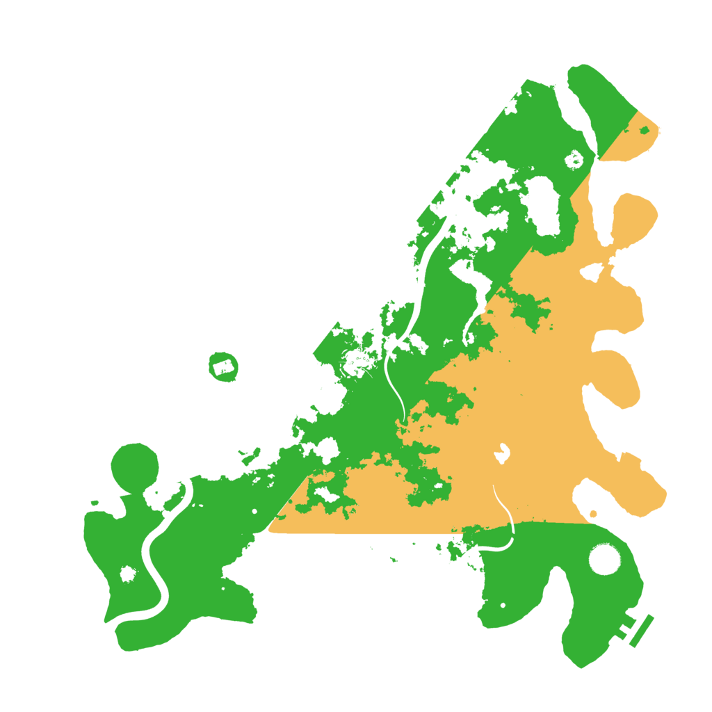 Biome Rust Map: Procedural Map, Size: 4000, Seed: 78945614