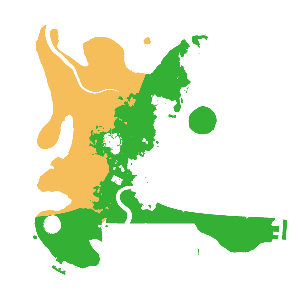 Biome Rust Map: Procedural Map, Size: 3000, Seed: 1272764614