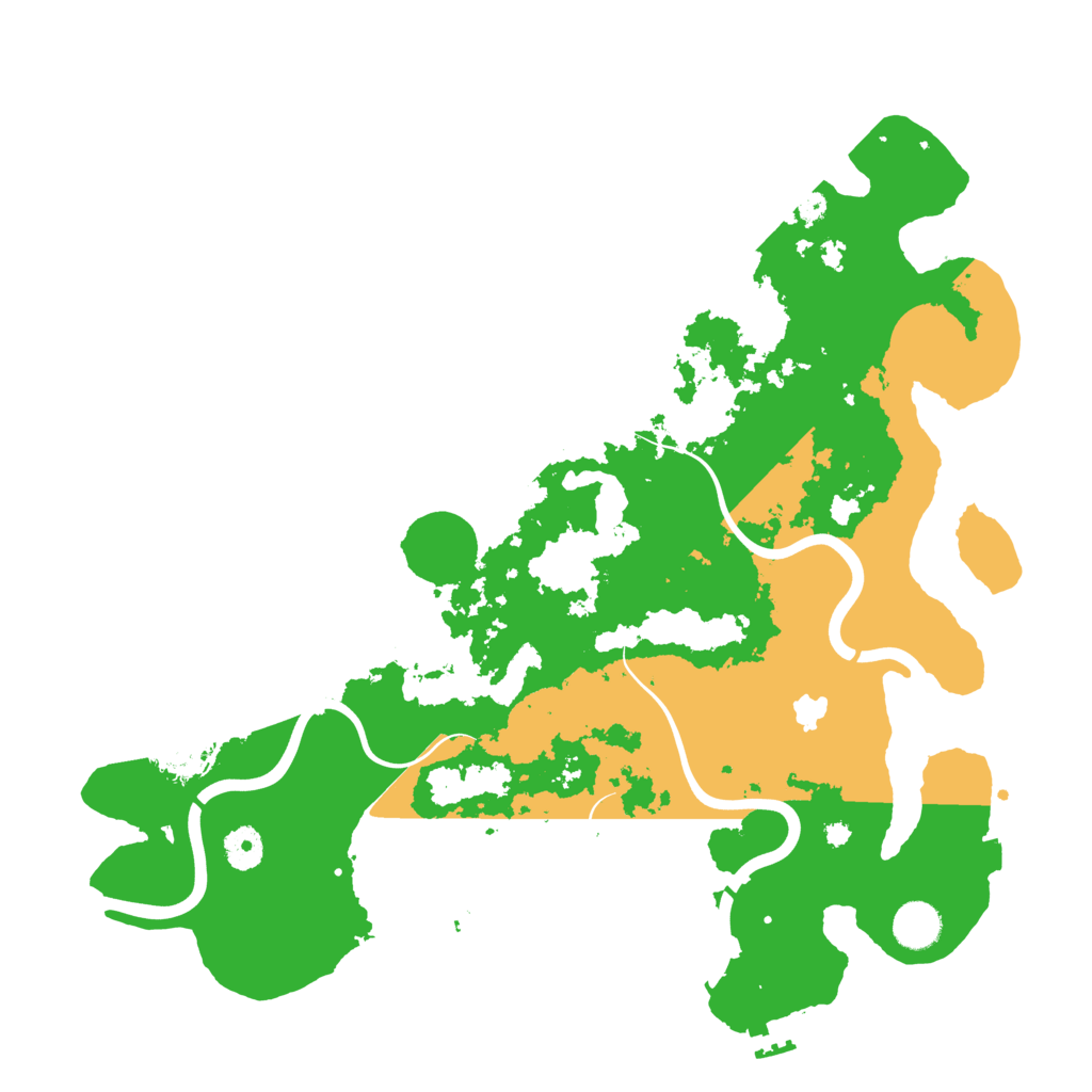 Biome Rust Map: Procedural Map, Size: 4000, Seed: 91425481
