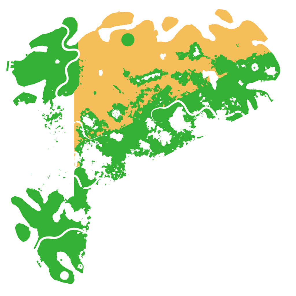 Biome Rust Map: Procedural Map, Size: 6000, Seed: 2056591190