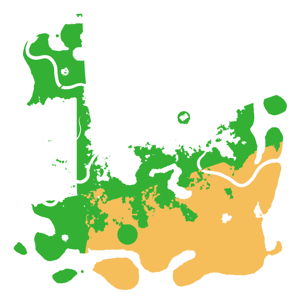 Biome Rust Map: Procedural Map, Size: 4000, Seed: 157531447