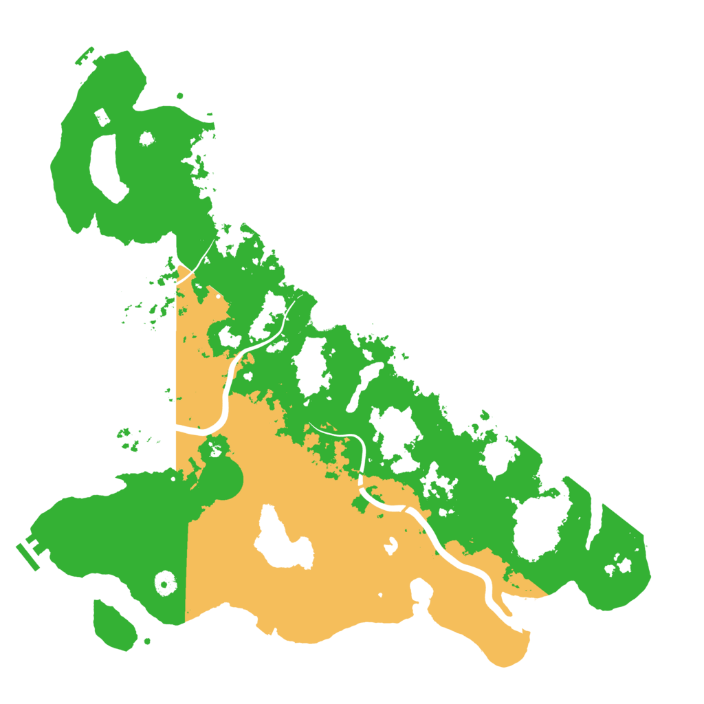 Biome Rust Map: Procedural Map, Size: 4500, Seed: 316828373