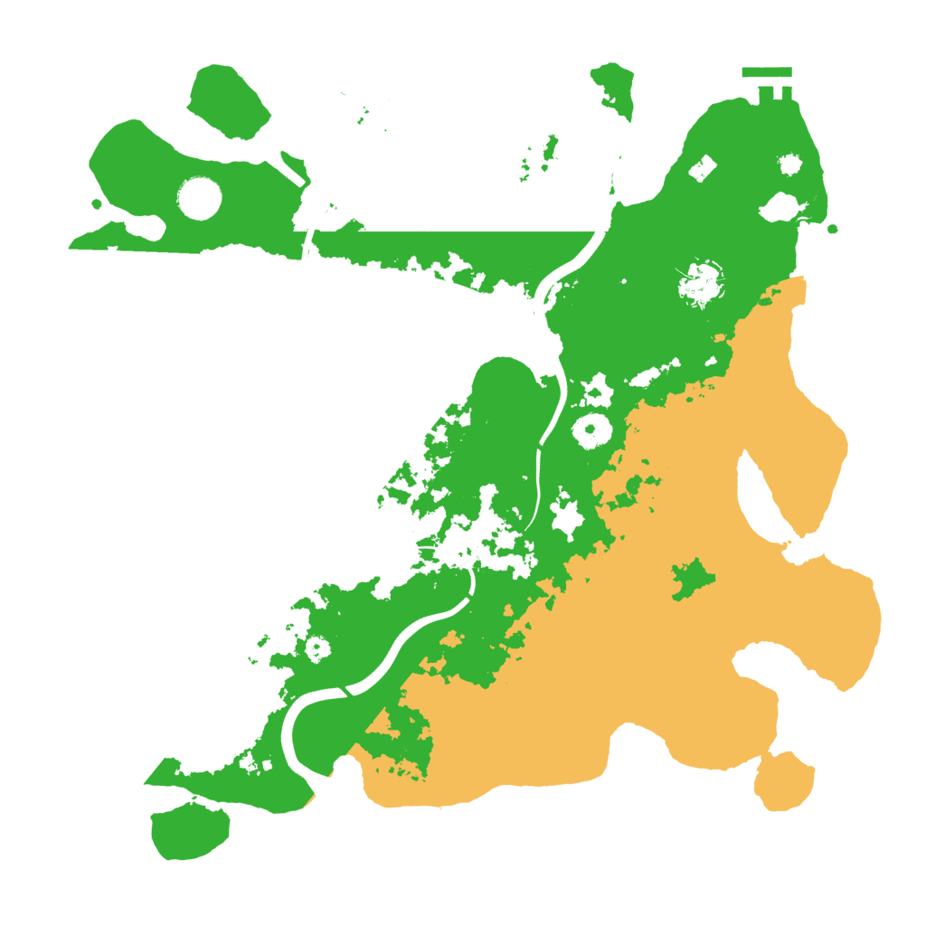 Biome Rust Map: Procedural Map, Size: 3760, Seed: 960240277