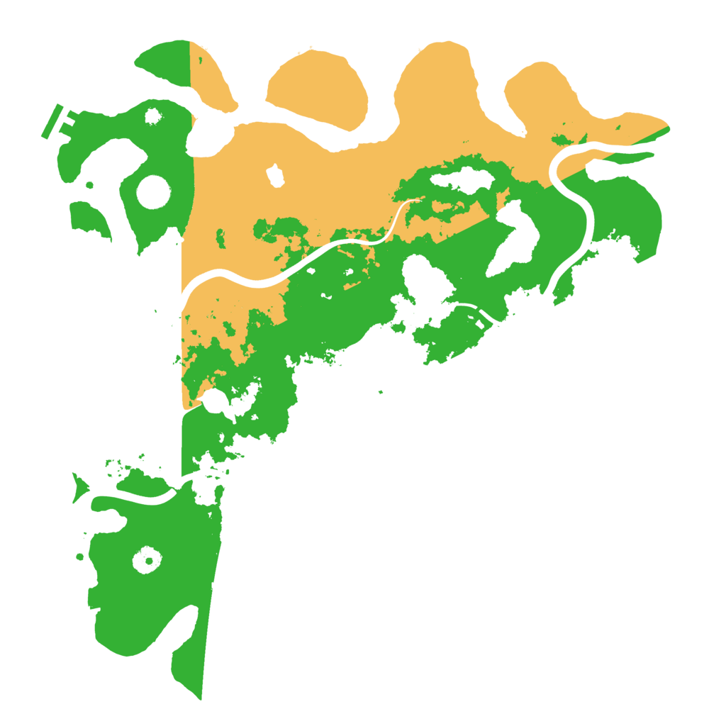Biome Rust Map: Procedural Map, Size: 4000, Seed: 678774057