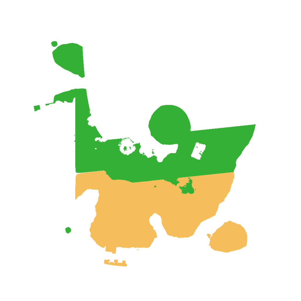 Biome Rust Map: Procedural Map, Size: 2000, Seed: 1285094409