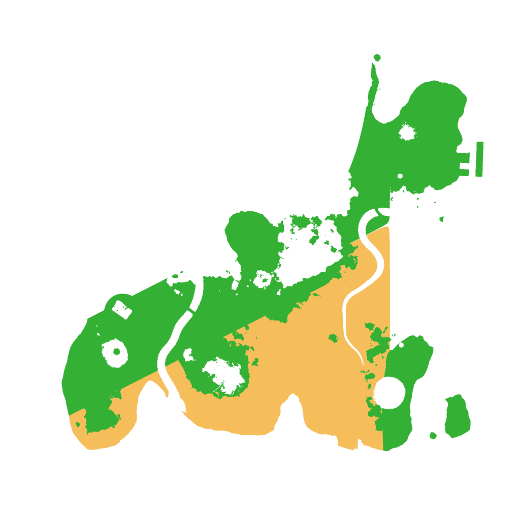 Biome Rust Map: Procedural Map, Size: 3000, Seed: 846956674